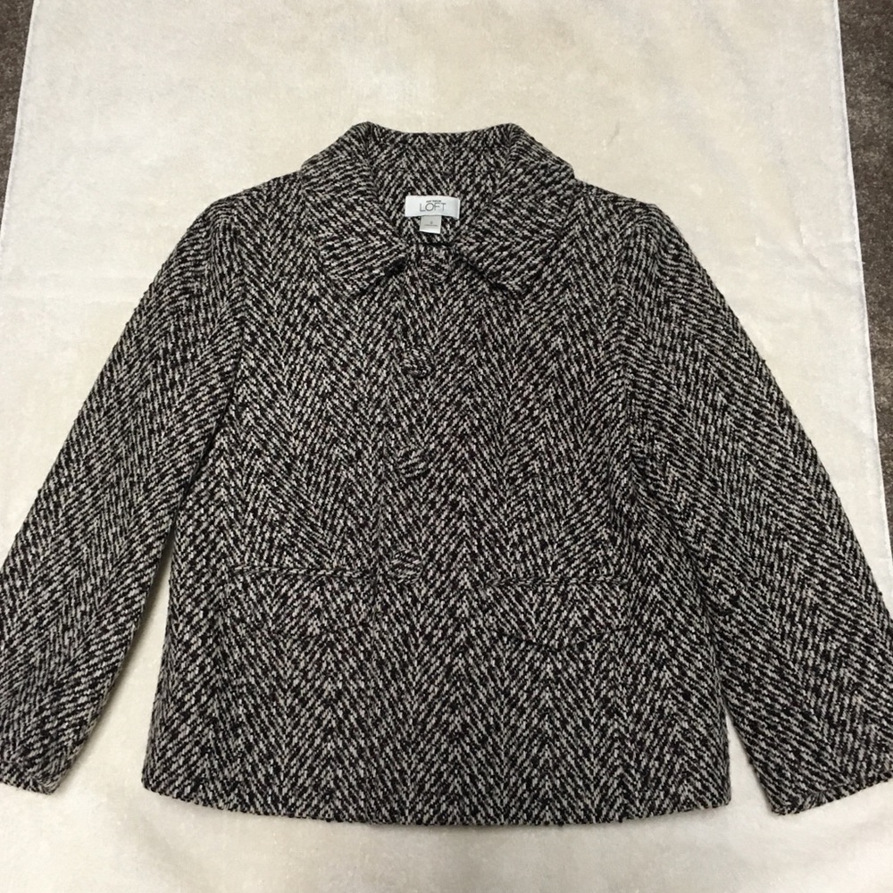 Ann Taylor Tweed Blazer